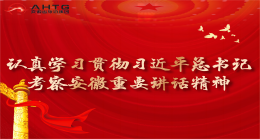 認真學(xué)習貫徹習近平總書(shū)記考察安徽重要講話(huà)精神